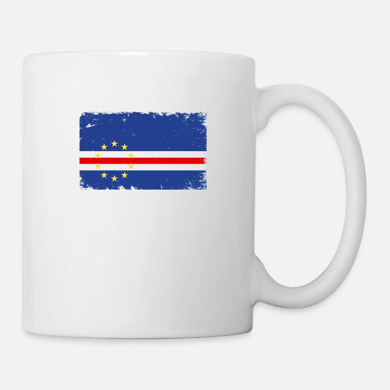 Drapeau Du Cap-Vert Drapeau Du Cap-Vert - Mug blanc - blanc