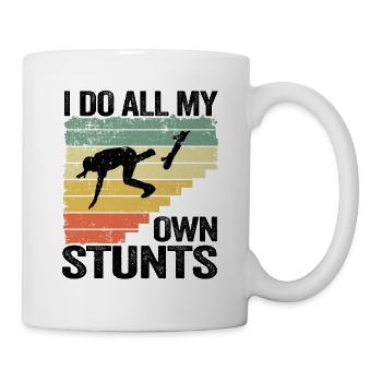 Skateboard skateboarder cadeau sort Drôle - Mug blanc - blanc - Droite