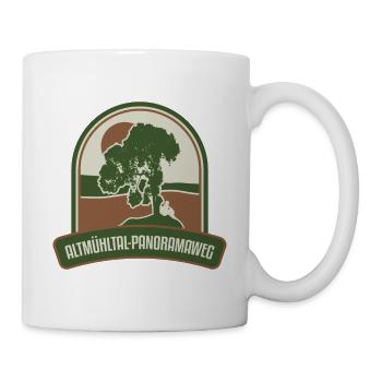 Altmühltal Panoramaweg - Deutschland - Tasse - Weiß - Rechts