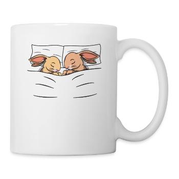 Pajamas Pajamas Rabbit Sleeping Shirt Nightgown - Mug - white - Right