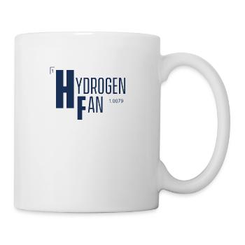 Wasserstoff Fan Symbol H Hydrogen Brennstoffzelle - Tasse - Weiß - Rechts