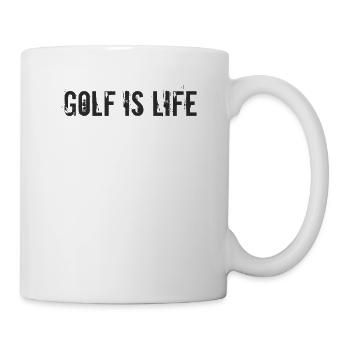 Golf - Le golf, c’est la vie - Mug blanc - blanc - Droite