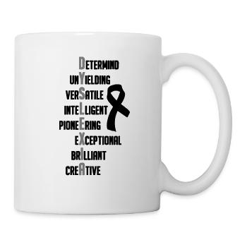 Dyslexie Enseignant Thérapeute Dyslexie Sensibilisation - Mug blanc - blanc - Droite