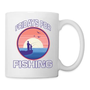 Funny Fishing Fishing Hobby Fishing Trip Fish - Mug - white - Right