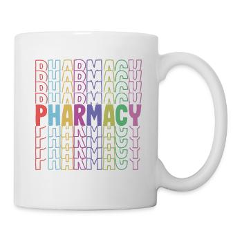 Pharmacy Apotheke Pharmazie - Tasse - Weiß - Rechts
