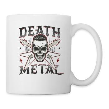 Groupe de Heavy Metal Metal Metal Skull Death Metal - Mug blanc - blanc - Droite