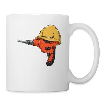 Handwerker - Tasse - Weiß - Rechts