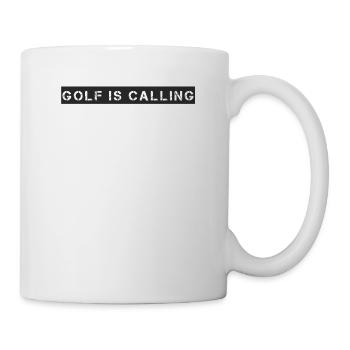 Golf - Le golf appelle - Mug blanc - blanc - Droite