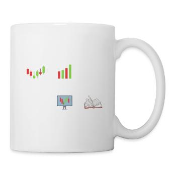 Ce que je fais pendant mon temps libre avec Crypto - Mug blanc - blanc - Droite