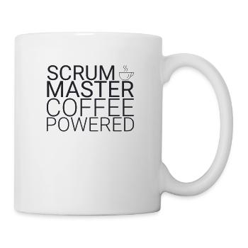 "Scrum Coffee | " Scrum Master"" - Mug - white - Right