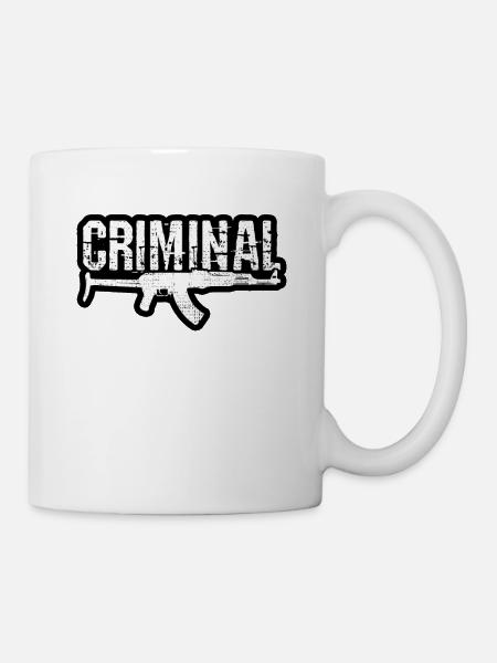 Criminal - Tasse - Weiß