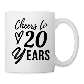 20th birthday - Mug - white - Right