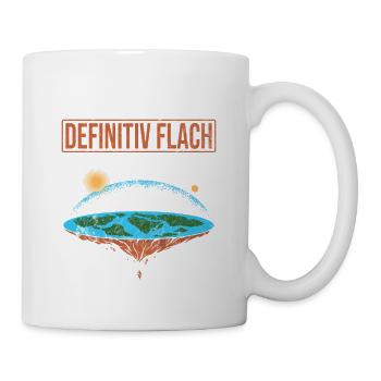 Flat Earth - Tasse - Weiß - Rechts