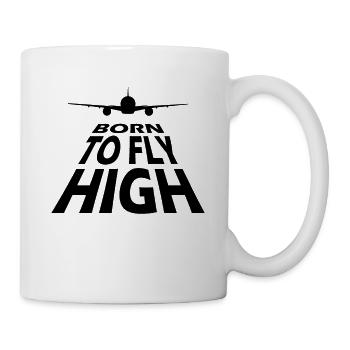 Born to fly Pilot - Mug - white - Right