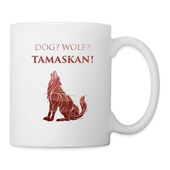 Dog? Wolf? Tamaskan Owner Dog Breeder Wolf - Mug - white - Right