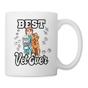 Best Vet Ever - Mug - white - Right