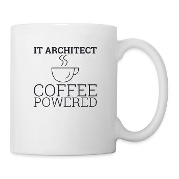 "IT-Architect Coffee | IT-Architektur" - Tasse - Weiß - Rechts