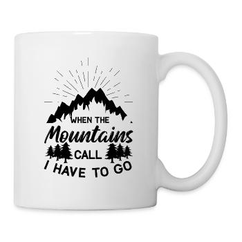 Humorvoller Kletterer Spruch, klettern Geschenk - Tasse - Weiß - Rechts