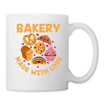 BACKWARE WITH LOVE by The Manzanita ́s - Mug - white - Right