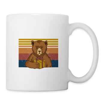 Ich hasse Weihnachten Weihnachts Bär Muffel Anti - Tasse - Weiß - Rechts