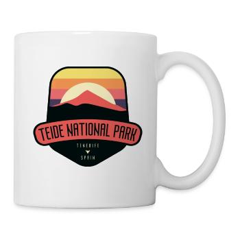 Teide Nationalparl - Ténérife, Espagne - Mug blanc - blanc - Droite