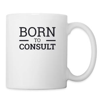 "IT-Consultant Born | IT-Beratung" - Tasse - Weiß - Rechts