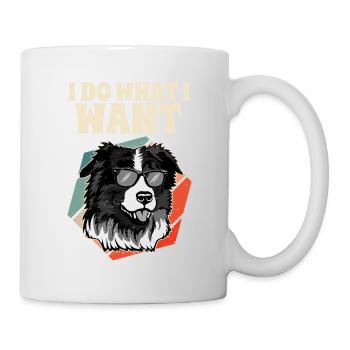 I Do What I Want Miniature American Shepherd - Mug - white - Right