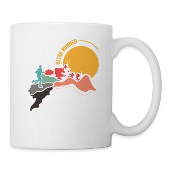 Ultra Marathon Trail Running Ultra Runner - Mug blanc - blanc - Droite