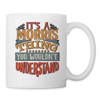 C’est une chose Morris que vous ne comprendriez pas - - Mug blanc - blanc - Droite