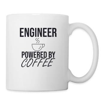"Engineer Coffee | Ingenieur" - Tasse - Weiß - Rechts