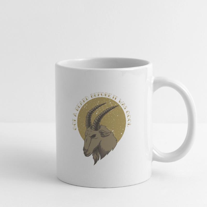 J’avais déjà une barbe avant qu’elle ne refroidisse Mug blanc