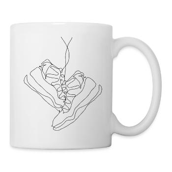 Shoe oneline - Mug - white - Right