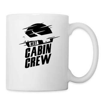 Meilleur agent de bord d’équipage de cabine - Mug blanc - blanc - Droite