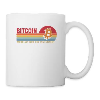 Bitcoin mehr als ein Investment Blockchains - Mug - white - Right