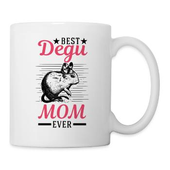Best Degu Mom Ever Rodent Degus - Mug - white - Right