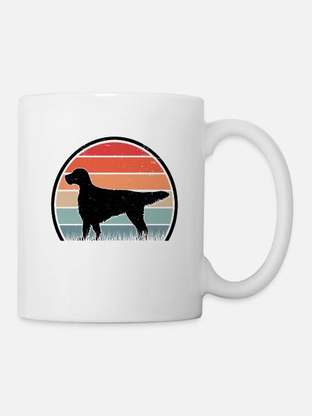 Setter Anglais Retro Englischer Setter Vintage - Mug blanc - blanc