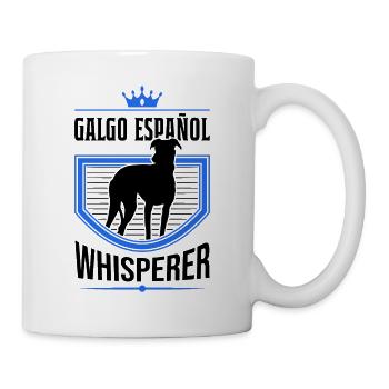 Galgo Español Whisperer Lévrier espagnol - Mug blanc - blanc - Droite