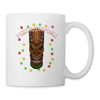 Mele Kalikimaka Hawaii Joyeux Noël, Vacances - Mug blanc - blanc - Droite