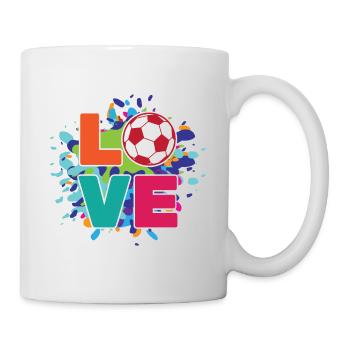 Football - Mug blanc - blanc - Droite