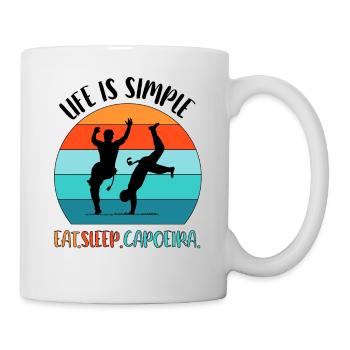Capoeira - Mug blanc - blanc - Droite