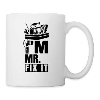 I'm Mr. Fix It Sayings DIY DO-IT-YOURSELFer - Mug - white - Right