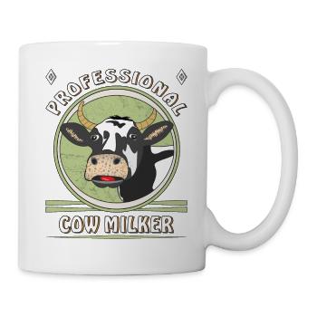 KUH PROFESSIONAL COW MILKER - Tasse - Weiß - Rechts