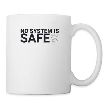 "Cyber Security Safe System | Cybersecurity" - Tasse - Weiß - Rechts