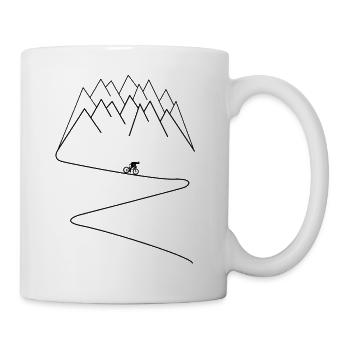 Mountain Bike, Velo Mountain Bike Tour Bike Tour - Mug - white - Right