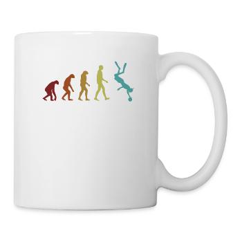 UWR Evolution UWR Scuba Diver UW-Rugby Underwater - Mug - white - Right
