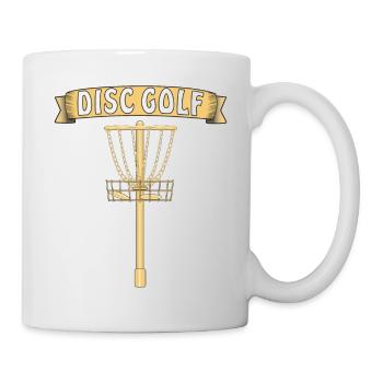 DISC GOLF - Tasse - Weiß - Rechts