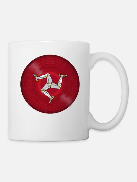 Isle Of Man Music Record - Mug - white