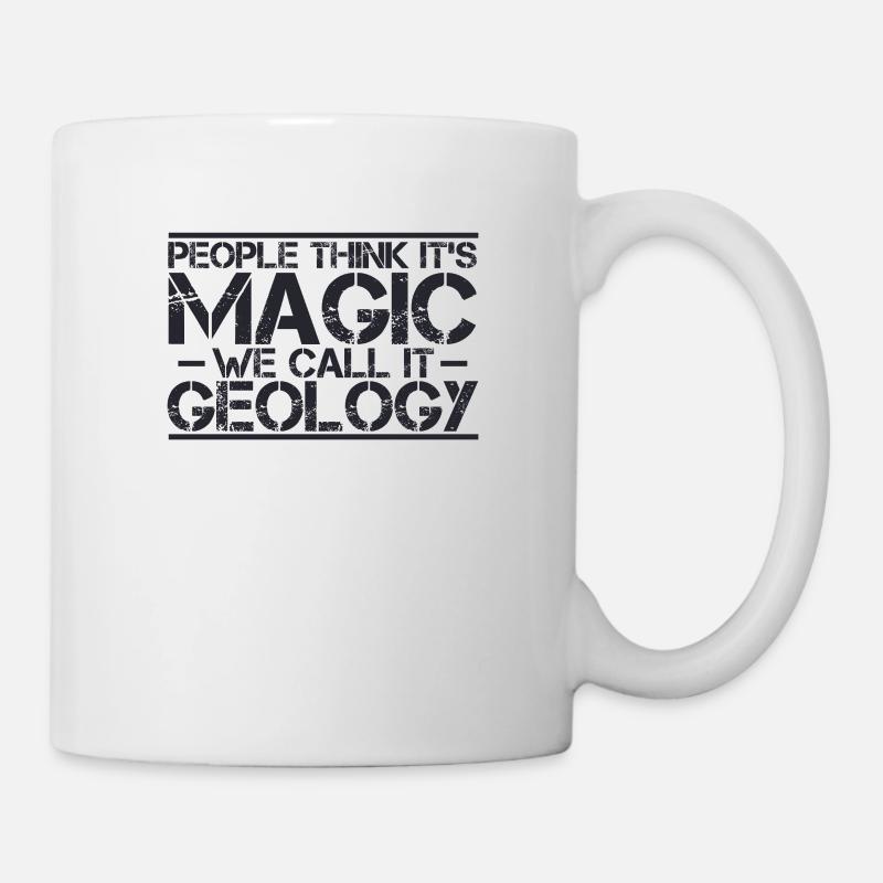 "Geology Magic | Geology" - Mug - white