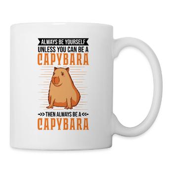 Soyez toujours vous-même Capybara Wasserschwein - Mug blanc - blanc - Droite