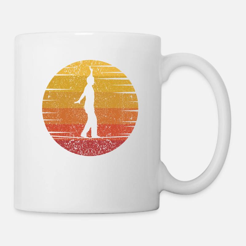 Slackline Slackliner Balancing Slackline - Mug blanc - blanc